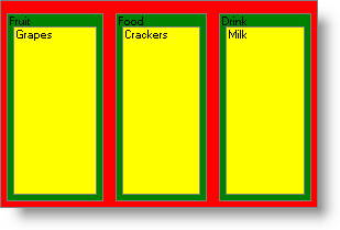 Example of a Treemap Chart who's colors are set based on the hierarchical level.