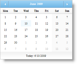 WebMonthCalendar Set a Custom Day as the First Day of the Week 01.png