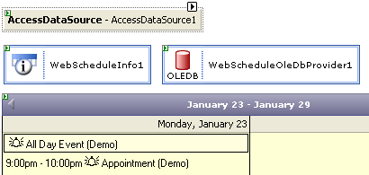 WebSchedule Connecting WebSchedule to a Database in Microsoft Visual Studio NET 2005 1.png