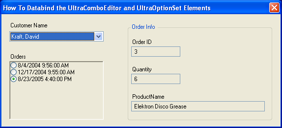 datasource property added to ultraoptionset