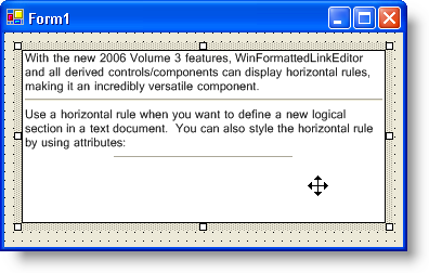 Image of a styled horizontal rule