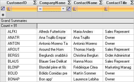 change the display order of fixed rows in ultragrid