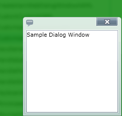 Customize Modal Dialog Window Background