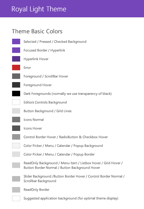 Featured Colors